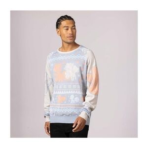 Pokémon Center Vulpix & Alolan Vulpix Snowflake Knit Sweater Adult Unisex Size M